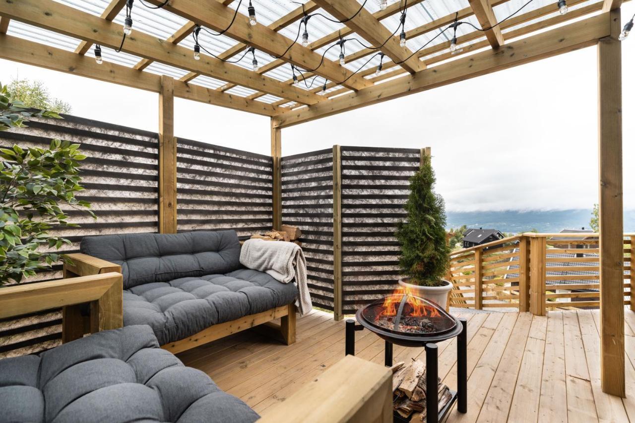 Вилла Hide Hut - Amazing View 50 Min From Oslo Stange Экстерьер фото