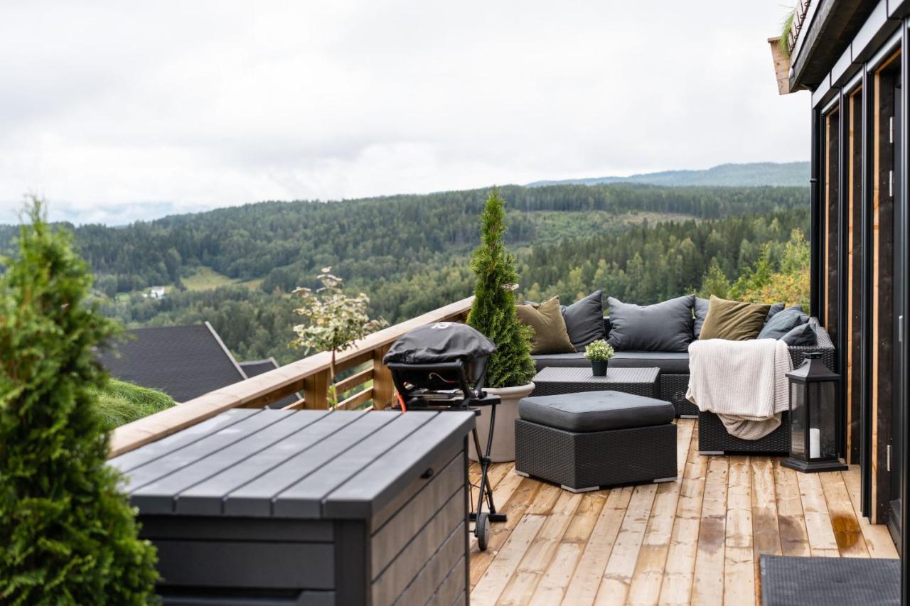 Вилла Hide Hut - Amazing View 50 Min From Oslo Stange Экстерьер фото