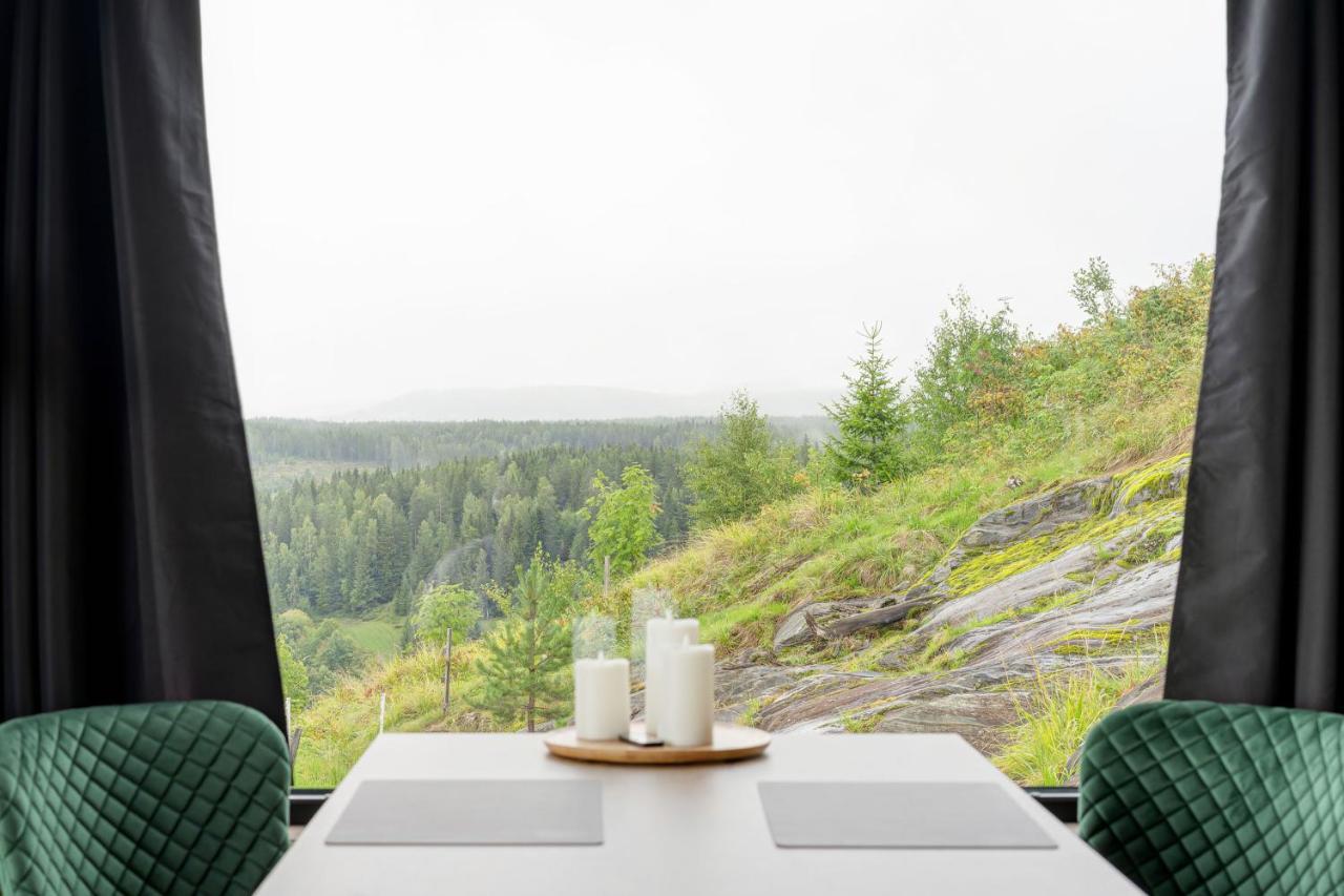 Вилла Hide Hut - Amazing View 50 Min From Oslo Stange Экстерьер фото