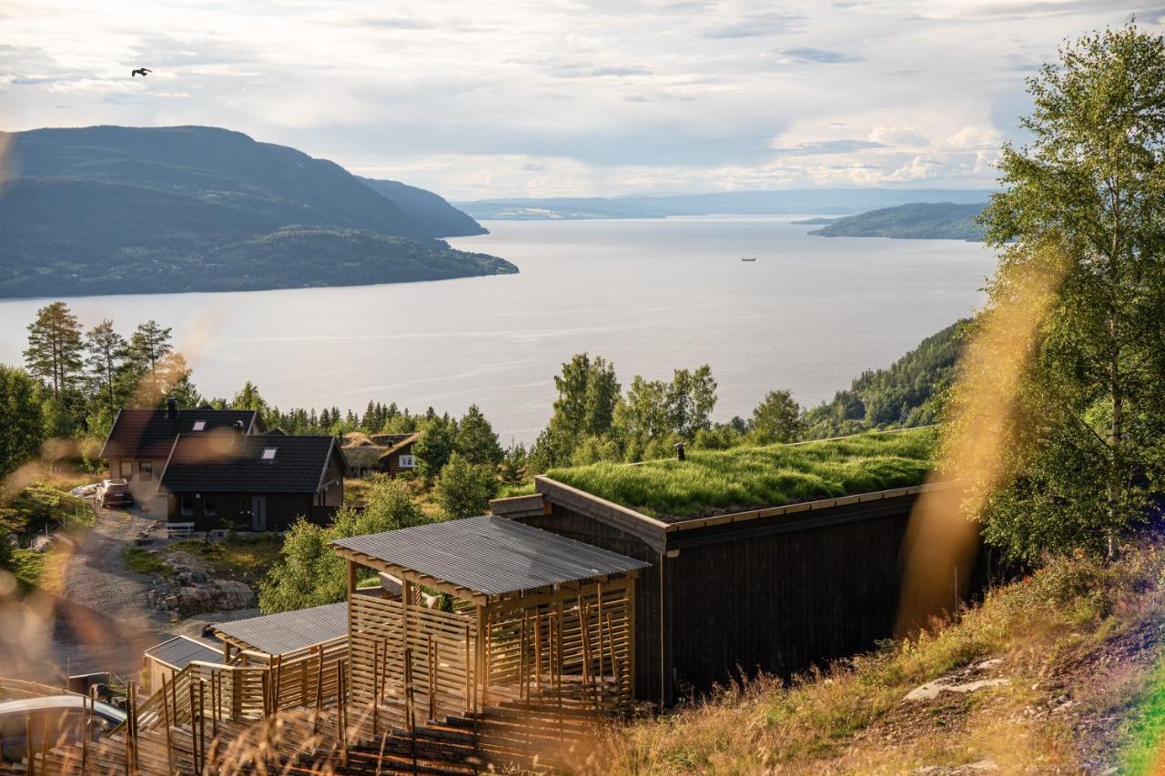 Вилла Hide Hut - Amazing View 50 Min From Oslo Stange Экстерьер фото