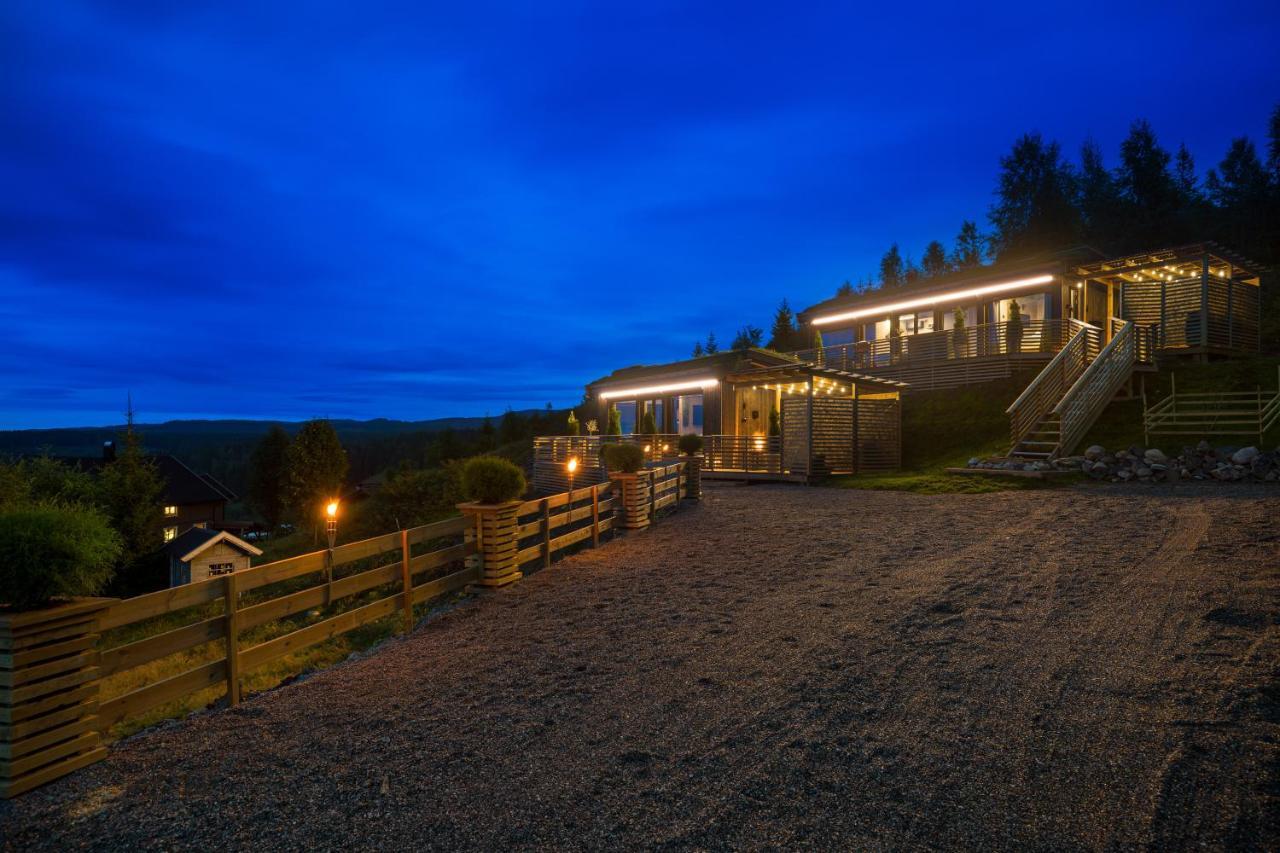 Вилла Hide Hut - Amazing View 50 Min From Oslo Stange Экстерьер фото
